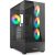 Sharkoon AK6 RGB , Tower case (black, Tempered Glass x 2)
