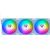 Thermaltake CT140 EX ARGB Sync PC Cooling Fan, Case Fan (Light Blue, Pack of 3)