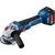 Bosch Cordless Combo Kit GSB 18V-45 + GWS 18V-10 + GBH 18V-22, hammer drill (blue, 2x Li-Ion battery 5.0Ah, 1x Li-Ion battery ProCORE18V 5.5Ah, tool bag)