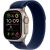 Apple Watch Ultra 2, Smartwatch (grey, 49 mm, Trail Loop blue S/M, titanium case, cellular)
