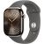 Apple Watch Series 10, Smartwatch (slate, titanium case, 46 mm, stone grey sport band M/L, cellular)