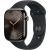 Apple Watch Series 10, Smartwatch (slate, titanium case, 46 mm, black sport band S/M, cellular)