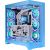 Thermaltake CTE E660 MX , Tower Case (light blue, Tempered Glass x 2)