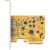 DeLOCK PCIe x4 card for 1x ext. USB-C 10 Gbit/s B. + 1x external USB-C DP Alt Mode, USB controller
