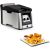 Tefal Clear Duo FR600D , deep fryer (stainless steel/black)