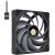Thermaltake TOUGHFAN EX14 Pro High Static Pressure PC Cooling Fan – Swappable Edition, Case Fan (Black, 3-Fan Pack)