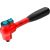 Hazet fine-tooth reversible ratchet 8816HPKV, protectively insulated (red, operating angle 4, ball lock)