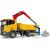 BRUDER Scania Super 560R Baustellen-LKW mit Kran und 2 Paletten