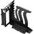 Fractal Design Flex 2 PCIe 4.0 x16 Black, bracket + extension cable (black, 19.5cm)