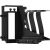 Fractal Design Flex 2 PCIe 4.0 x16 Black, bracket + extension cable (black, 19.5cm)