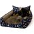 GO GIFT Dog and cat bed XXL - brown - 110x90x18 cm