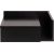 Bedside table ASHLAN 40x32xH16,5cm, black