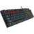 Aula S2022 Mehāniskā RGB LED Apgaismojuma Spēļu Tastatūra 106 taustiņi EN / RUS Izkārtojums USB Melns