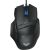 Aula S12 Multi-krāsu apgaismojuma Vada Spēļu Optiskā pele 7 pogas 800-4800dpi ar ergonomisku formu Melna