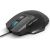 Aula S12 Multi-krāsu apgaismojuma Vada Spēļu Optiskā pele 7 pogas 800-4800dpi ar ergonomisku formu Melna