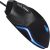 Aula S12 Multi-krāsu apgaismojuma Vada Spēļu Optiskā pele 7 pogas 800-4800dpi ar ergonomisku formu Melna