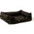 GO GIFT Dog bed L - brown - 65x45x15 cm