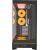 Montech HS02 PRO, tower case black, tempered glass x 2
