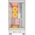 Montech HS02 PRO, tower case white, tempered glass x 2