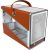 Montech Heritage, tower case (white/brown, tempered glass)