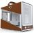 Montech Heritage, tower case (white/brown, tempered glass)