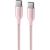 Swissten Textile II USB-C - USB-C Kабель для передачи данных и зарядки 1.5m