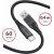 Swissten Soft Silicone USB - USB-C 60W Кабель для передачи данных и зарядки 0.4m
