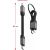 Swissten Magnetic Keychain USB-C - Lightning Кабель 9.7cm