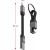 Swissten Magnetic Keychain USB-A - USB-C Кабель 9.7cm