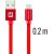 Swissten Textile Универсальный Quick Charge 3.1 USB-C USB Кабель данных 20 cм