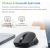 Acer M155 Bezvadu Optiskā Pele 1600DPI / USB-C / Bluetooth