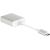Fusion Multimedia Adapter Type-C to HDMI (4K @ 30Hz, 1080P @ 60Hz) Sudraba