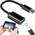GoodBuy Adapter USB-A to Type-C 3.0 OTG Savienojums Melns (OEM)