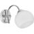 Activejet Classic single wall lamp - IRMA nickel E27 for the living room