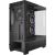 Gembird Gaming case Fornax X550 aquarium type, ATX, 2x USB 3.2 + 1x USB type-C, black