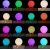 Elight viedā mēness formas projektorlampa – skaņjutīga RGB gaisma ar lāzeru, taimeri un tālvadību, bēša