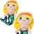 Leantoys Pluszowa Syrenka Przytulanka Ogon W Cekiny Zielony 30cm LEAN Toys