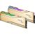 G.Skill DDR5 - 32GB - 6400 - CL - 30 (2x 16 GB) dual kit (gold, F5-6400J3039G16GX2-TR5G, Trident Z5 Royal, INTEL XMP)