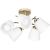 Activejet pendant lamp AJE-EMILY 3P GOLD E27 3x40W