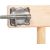 Koka drošības vārti Springos SG005, regulējami 72-122 cm