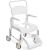 Medpunkt ETAC Clean 55 cm / 2 brakes Wheelchair with toilet function White