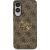 Guess PU 4G Metal Logo Case Aizsargapvalks priekš Samsung Galaxy S25 Edge