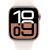 Apple Watch Series 10, Smartwatch (rose gold, aluminum, 42 mm, pale pink sport band M/L)