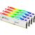 Kingston FURY DDR5 - 64GB - 5600 - CL - 40 (4x 16 GB) quad kit, RAM (white, KF556C40BWAK4-64, Fury Beast RGB, INTEL XMP)