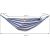 Šūpuļtīkls divām personām Springos HM038 200x150 cm - balti zils