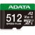 A-data MEMORY MICRO SDXC 512GB UHS-I/UD512GUI3V30A2SP-RA1 ADATA Карты памяти