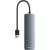 Baseus USB-A uz USB 3.0 4 porti, 15 cm, pelēks