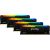 Kingston DDR4 - 32GB -3600 - CL - 17 (4x 8 GB) quad kit (black, KF436C17BB2AK4/32, Beast RGB, INTEL XMP)