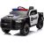 Lean Cars Battery Operated Car ZB618P Dodge Ram Police Black