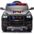 Lean Cars Battery Operated Car ZB618P Dodge Ram Police Black